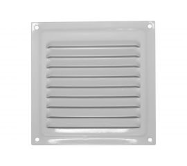 Решетка вентиляционная 100х100 мм белая Трибатрон 87120 