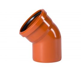 Отвод Ostendorf наружной канализации 160 мм, 45 градусов 222220 