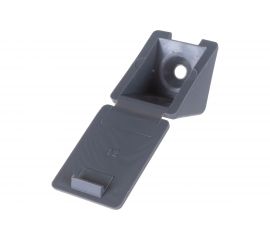 Мебельный уголок с шурупом Невский Крепеж темно серый 6 шт 822900 