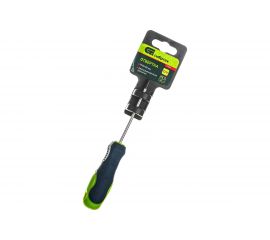 Отвертка, Ph0 х 80 мм CrV, 2-х компонентная рукоятка СИБРТЕХ 11833 