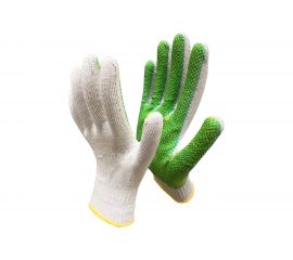 Рабочие перчатки Master-Pro® СТАНДАРТ-2, 10 класс вязки, ПВХ, 100 пар 2310-ST2-100-PVC 