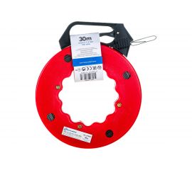 Стальной зонд для протяжки кабеля Electraline малый, 30м, 3x1,3мм 61063 