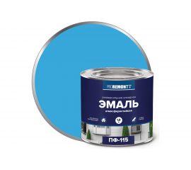 Эмаль PROREMONTT ПФ-115 голубая, 1.9 кг Лк-00004457 