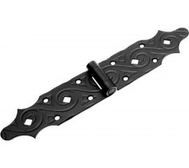 Фигурная петля Домарт серия ЯРОСЛАВЛЬ (140x140 мм; кованая; черный) 171085 