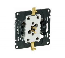 Механизм розетки Legrand 2-м Valena Inmatic 16А 250В 2х2К+З безвинтовые зажимы Leg 753027 1181903 