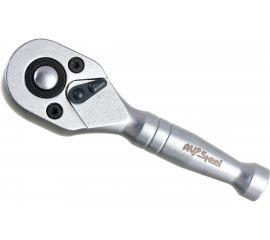 Трещотка AV Steel 1/4 72-зубца укороченная 95мм AV-508600 