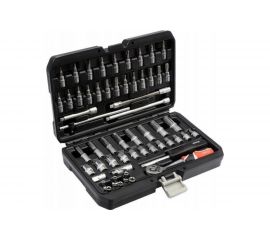 Набор инструментов YATO 1/4"", 56 пр. YT-14501 