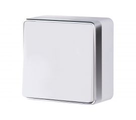 Одноклавишный проходной выключатель WERKEL W5012001 Gallant белый a051570 