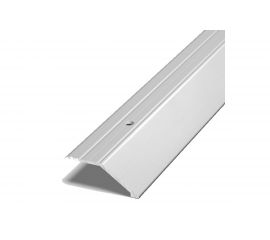 Порог разноуровневый алюминиевый (45 мм; 0.9 м; анодированный; серебро) Лука УТ000001757 