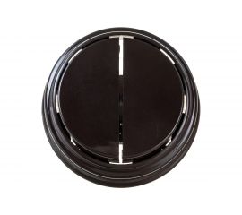 2-клавишный выключатель Bylectrica А510-2202 10А открытой установки, серия РЕТРО, шоколад, А510-2202 шоколад 