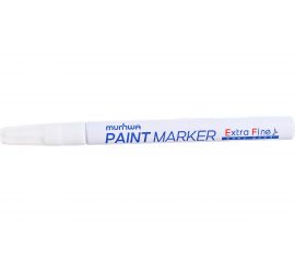 Маркер-краска MunHwa PAINT MARKER EXTRA FINE, белая 1 мм EFPM05 12/576/28800 Б0048236 