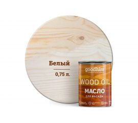Масло для фасада Goodhim, белое, 0,75 л. 75032 