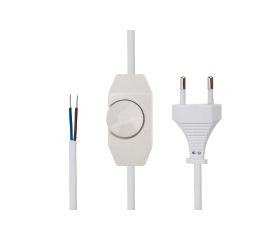 Сетевой шнур REXANT с диммером, 2х0,75 кв.мм 2 м 11-1139 