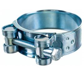 Силовой хомут Nord-Yada Д: 56-59 мм, Ш: 22 мм, Т: 1,2 мм, болт: М6х55, оцинкованная сталь 905995 