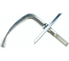 Оконная ручка Левша Р1 цинк У1-2159.ЦБ 