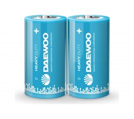 Солевая батарейка DAEWOO R20 Heavy Duty 2021 2S 5029453 