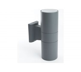 Садово-парковый светильник FERON DH0702 230V 2*E27 серый 06295 