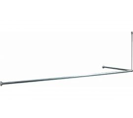 Угловой карниз для ванной комнаты IDDIS глянцевый хром 050A200I14 