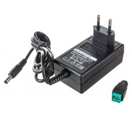 Источник питания Бастион Mollusk-VRK 12/3 12В, 3А, сетевой диапазон 110-245В встроенная вилка 8832 