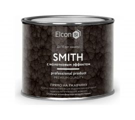 Быстросохнущая краска по металлу Elcon Smith с молотковым эффектом медь 0,4кг 00-00002868 