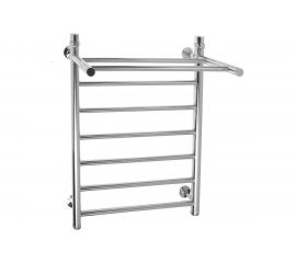 Полотенцесушитель ТЕМАРК Классика с полкой (КП-10) 600х800, D32/18 мм (перекладина дугообразная, нижнее подключение) 25566 