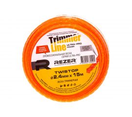 Леска TWISTOP (2.4 мм; 15 м; квадрат) Rezer 
