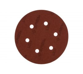 Круг шлифовальный универсальный 5 шт. (150 мм; Р320) "МАСТЕР" Зубр 35566-150-320 