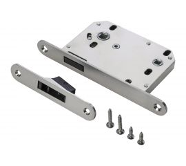 Сантехническая магнитная защелка RENZ никель матовый, 1 шт. INMagn 2070 SN 