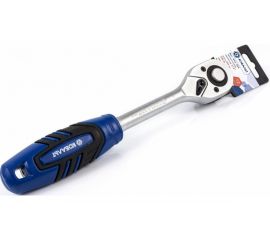 Трещоточная рукоятка 1/2, 250мм, 72зуба КОБАЛЬТ 642-395 