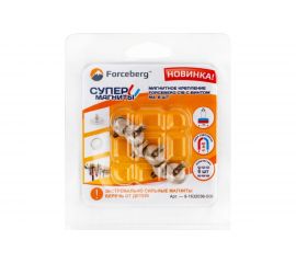 Магнитное крепление Forceberg C16 с винтом М4, 6 шт 9-1632036-006 