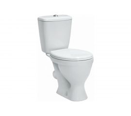 Унитаз-компакт Sanita Эталон Комфорт косой выпуск, 1 режим, сиденье DP, Soft Close 438863 