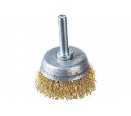 Щетка металлическая со шпилькой чашка 40 мм для дрели ON 20-02-040 