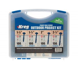 Набор шурупов KREG, 450 шт., в пластиковом чемодане SK03B 