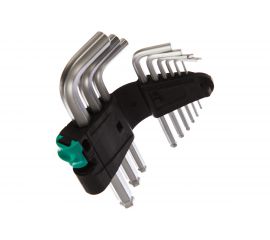 Набор Г-образных ключей 950 PKS/9 SM N CLIP 9TLG / 9 PCS WERA WE-133163 