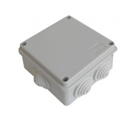 Распределительная коробка Экопласт JBS100 о/п 100х100х55, 6 выходов, IP55 44007HF 
