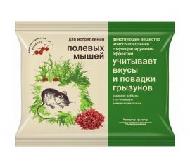 Зерно от полевых мышей ALT Мышивон, пакет, 200гр 4607060892352 