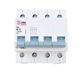 Выключатель нагрузки ЭРА SIMPLE ВН-29 4P 25А Б0039258 
