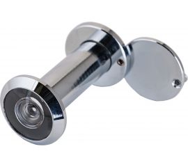 Дверной глазок HOME 50-90 мм, 200 град., ЦАМ, цвет хром G5090500CAM 