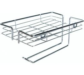 Держатель для туалетной бумаги с полкой Аквалиния W7201 