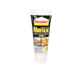 Монтажный клей Момент Монтаж Суперсильный Прозрачный 185 г Б0022978 