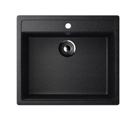 Кухонная мойка ULGRAN U-104 черный U-104-308 