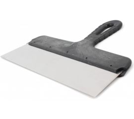 Фасадный шпатель ZOLDER 300 мм, полированная нержавеющая сталь, ручка пластик А1062-300 