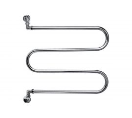 Водяной полотенцесушитель Margaroli Vento 400, цвет: хром 400CR 