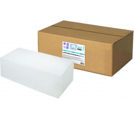 Бумажное полотенце 1-2-PRO СТАНДАРТ 1 слой, V ZZ -сл. 23х22 см, 200 листов, белый ПБVС1-200 