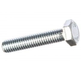 Болт Стройметиз М6х30 DIN 933, класс прочности 8.8, цинк уп. 60 шт. 3021244 