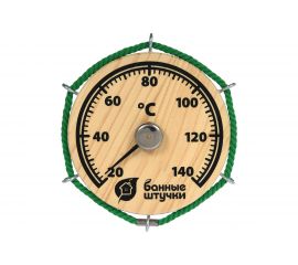Термометр для бани и сауны Банные штучки Штурвал 14х14х2 см 18054 