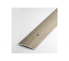 Порог прямой алюминиевый (44.5 мм; 0.9 м; декоративный; дуб беленый) Лука 00000001476 
