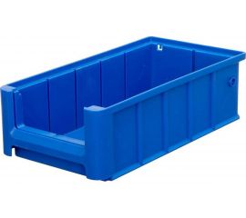 Контейнер ООО Комус полочный SK 31509, сплошной, 300 х 155 х 90 синий 1028935 