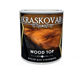 Масло для столешниц Kraskovar Wood Top бесцветный 0,75 л 1363 