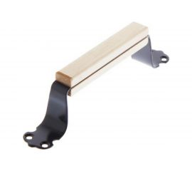 Ручка-скоба Левша РС140Пл с деревянной накладкой У1-0657 